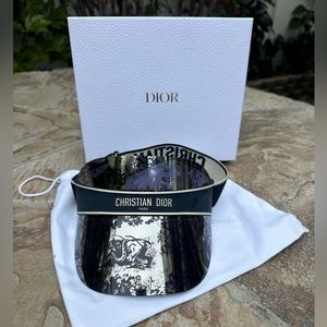 Authentic Christian Dior Club V1UXT women visor
